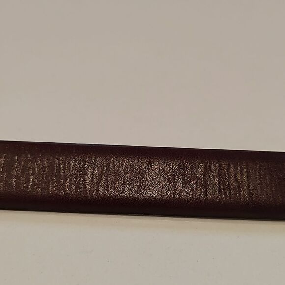 Bill Adler Studio Brown Leather Western Belt with Silver Golf Charms Vintage - Picture 10 of 11